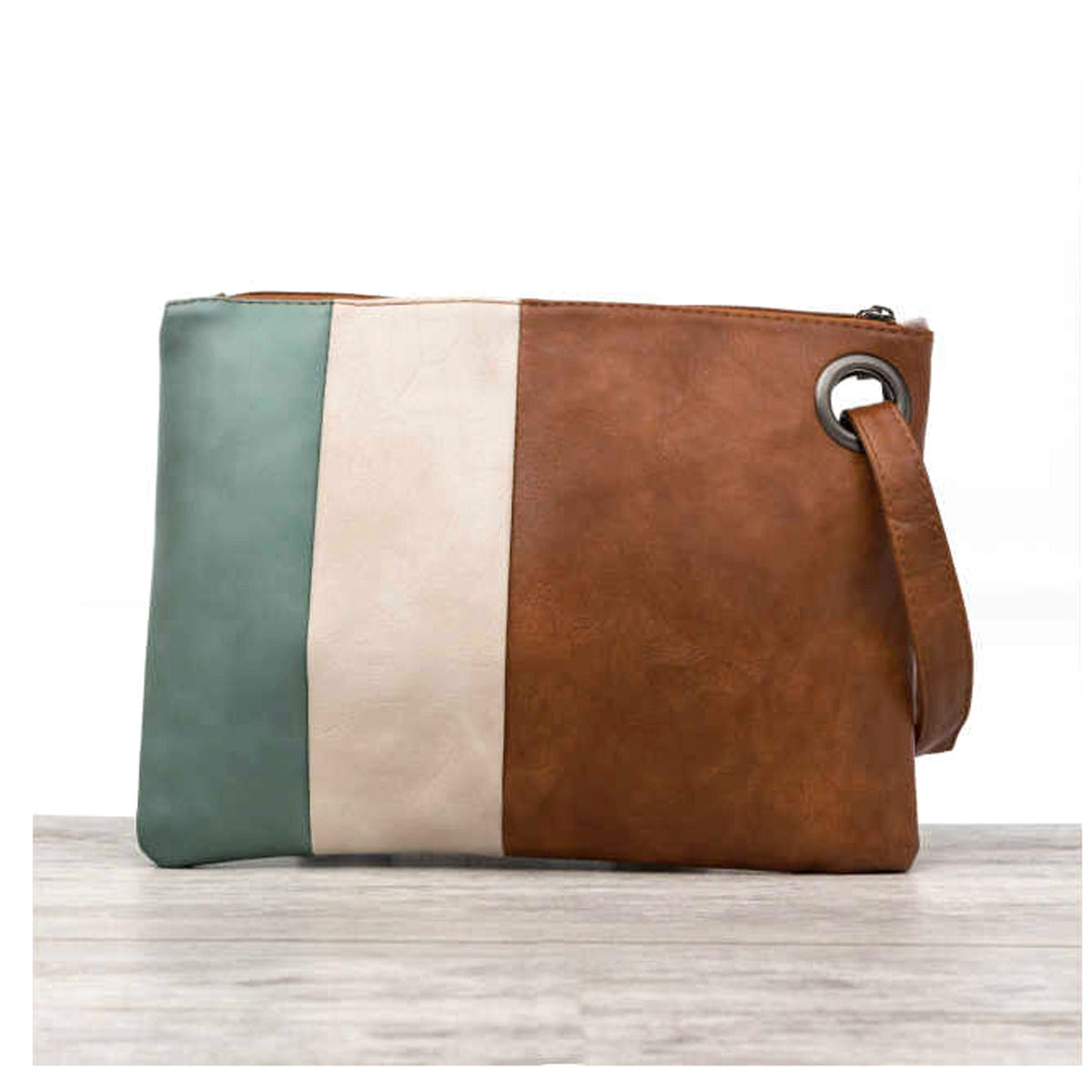 Oversize Everyday Color Block Clutch - EveryNest