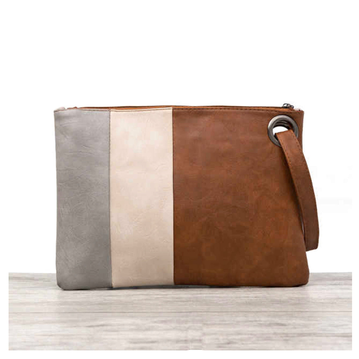 Oversize Everyday Color Block Clutch - EveryNest
