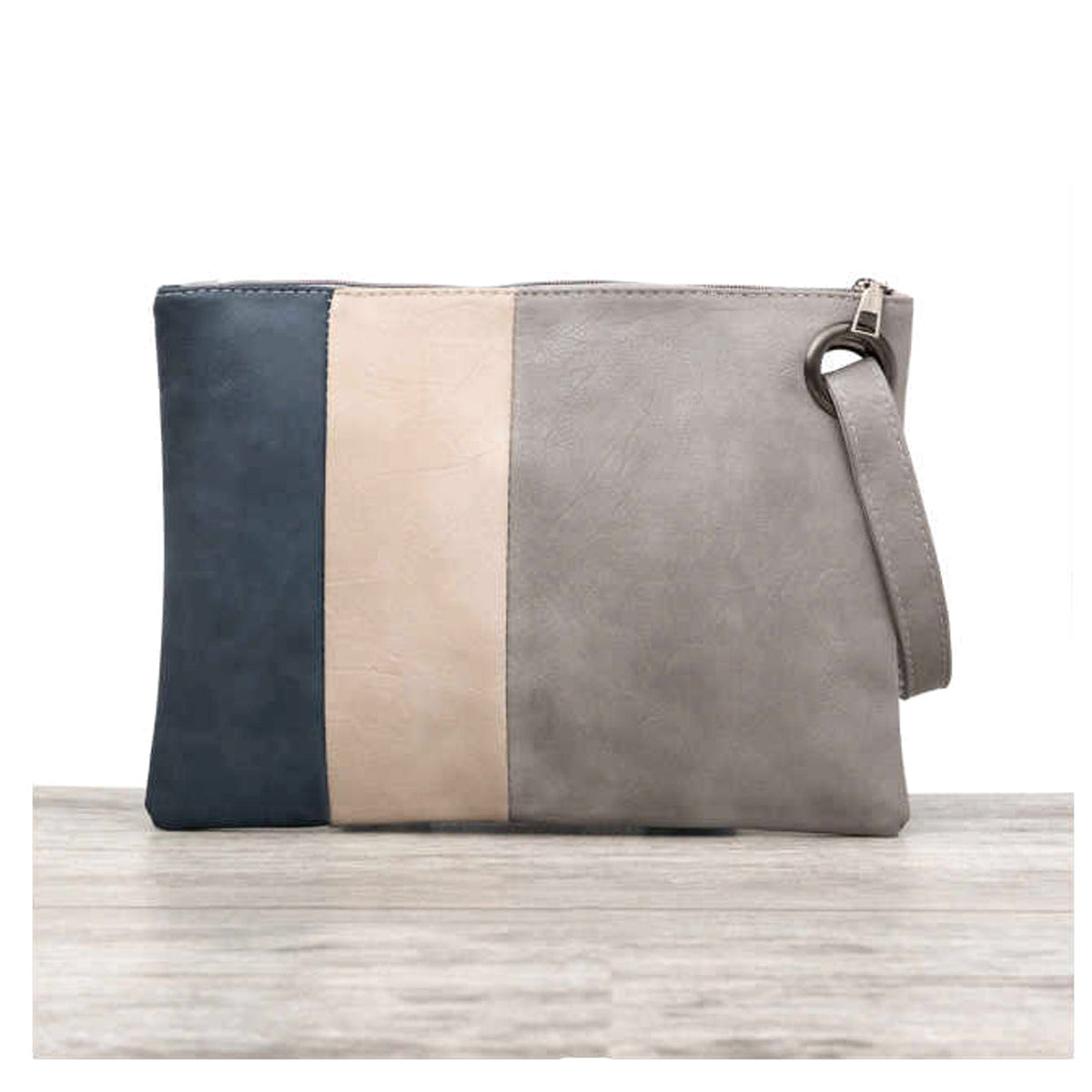 Oversize Everyday Color Block Clutch - EveryNest