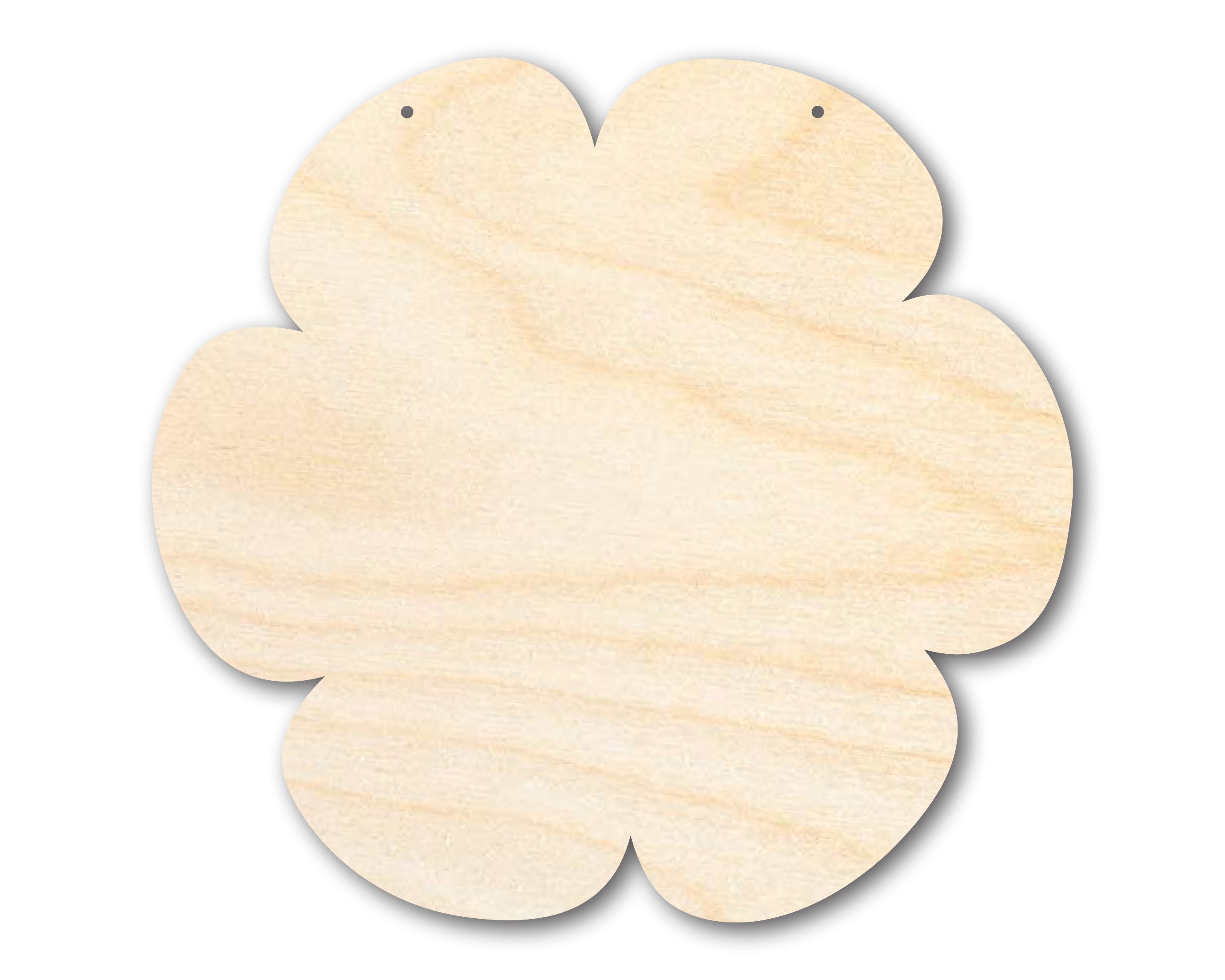 Unfinished Flower Door Hanger | DIY Craft Cutout | Door Hanger | up to 46" DIY