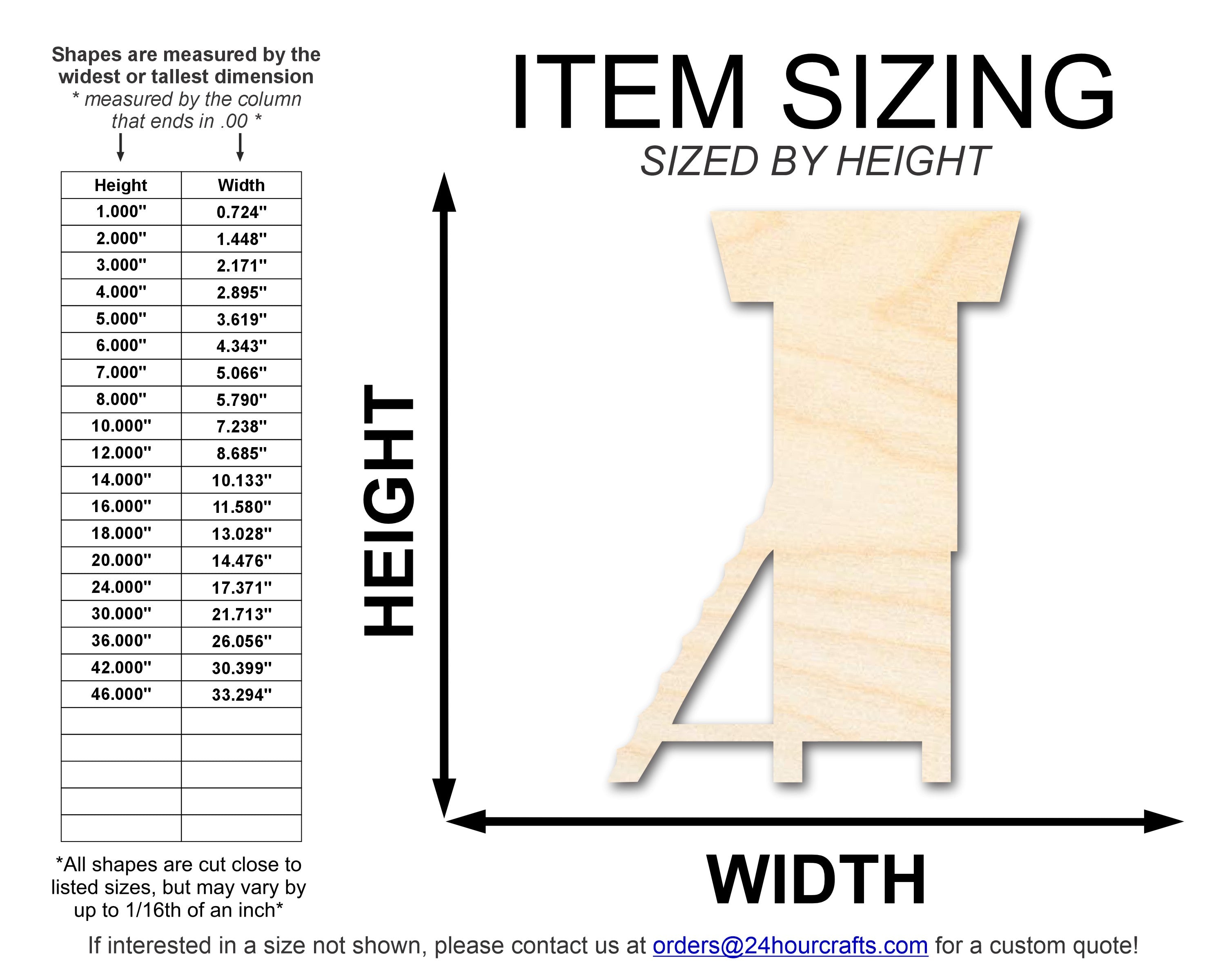 Unfinished Wood Hunting Tree Stand Shape | DIY Craft Cutout | up to 46" DIY