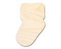 Unfinished Wood Baby Sock Shape | DIY Craft Cutout | up to 46" DIY