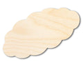 Unfinished Wood Challah Bread Shape | DIY Craft Cutout | up to 46" DIY