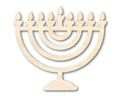 Unfinished Wood Hanukkah Shape | DIY Craft Cutout | up to 46" DIY