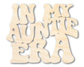 Unfinished Wood In My Auntie Era Cutout | DIY Craft Shape | up to 46" DIY