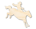 Unfinished Wood Rodeo Cowboy Shape | DIY Craft Cutout | up to 46" DIY