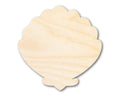 Unfinished Wood Clam Sea Shell Shape | DIY Craft Cutout | up to 46" DIY