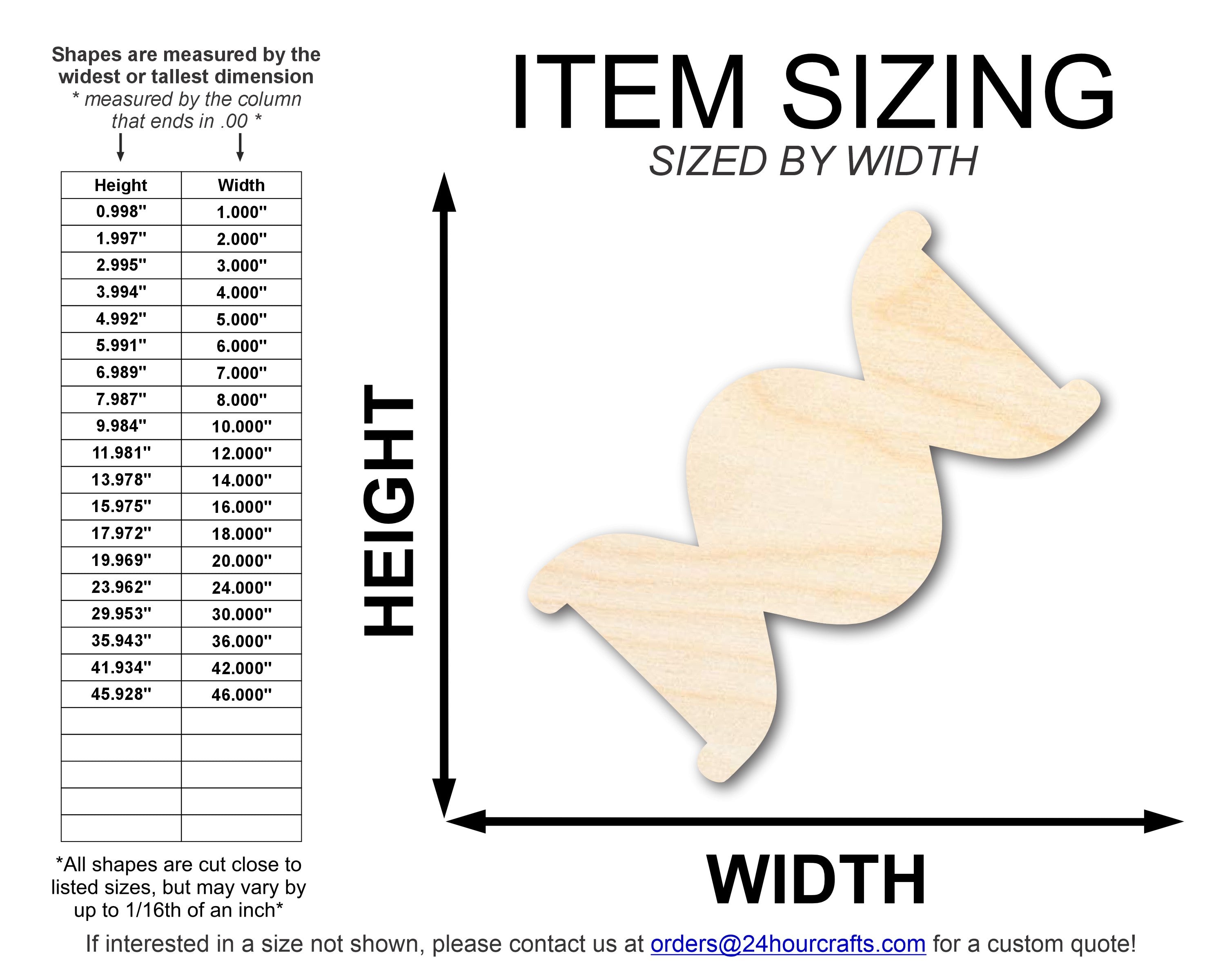 Unfinished Wood DNA Shape | DIY Craft Cutout | up to 46" DIY