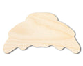 Unfinished Wood Croissant Shape | DIY Craft Cutout | up to 46" DIY