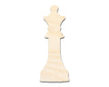 Unfinished Wood Queen Chess Piece Shape | DIY Craft Cutout | up to 46" DIY