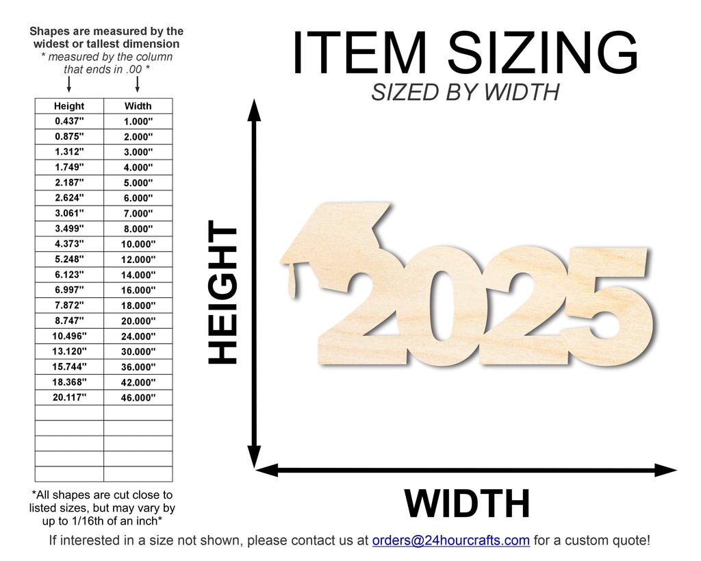 Unfinished Wood Block 2025 Shape | DIY Craft Cutout | up to 46" DIY