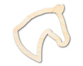 Unfinished Wood Horse Outline Shape | DIY Craft Cutout | up to 46" DIY