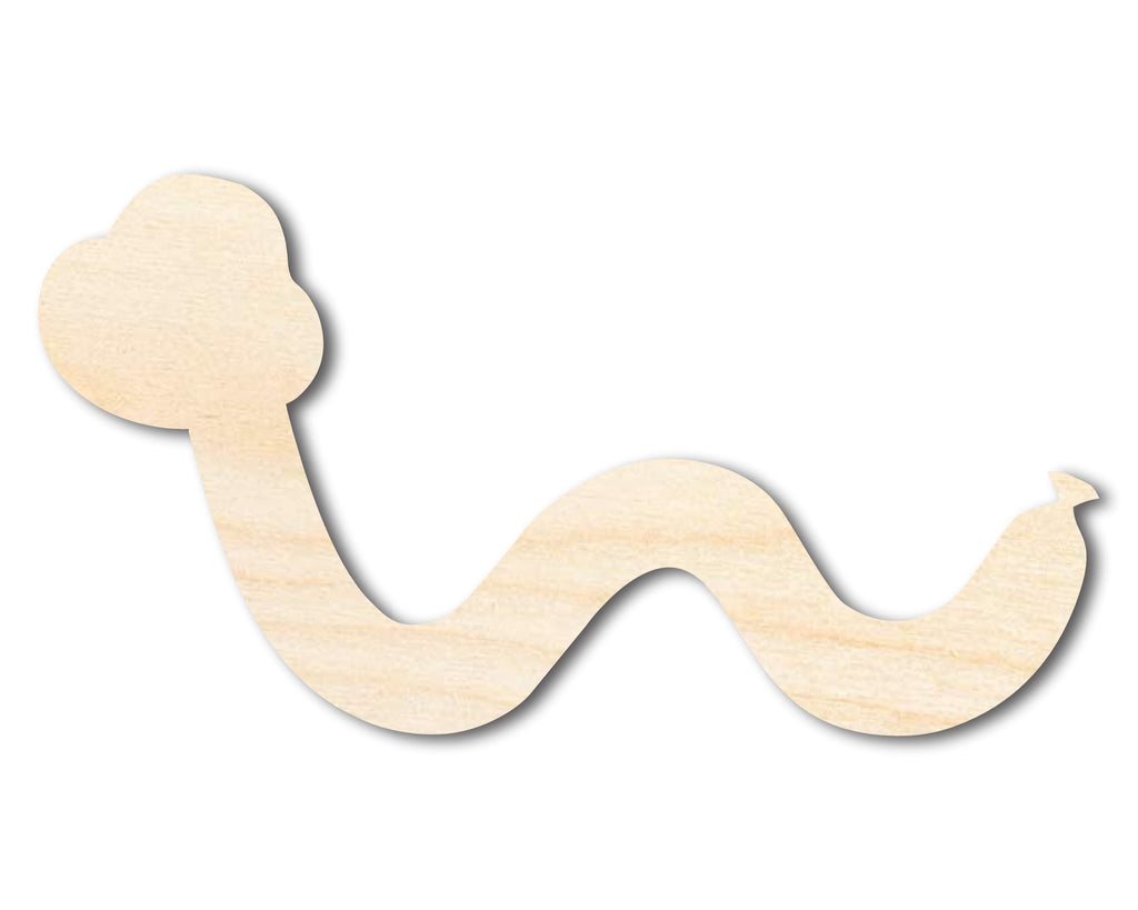 Unfinished Wood Balloon Snake Shape | DIY Craft Cutout | up to 46" DIY