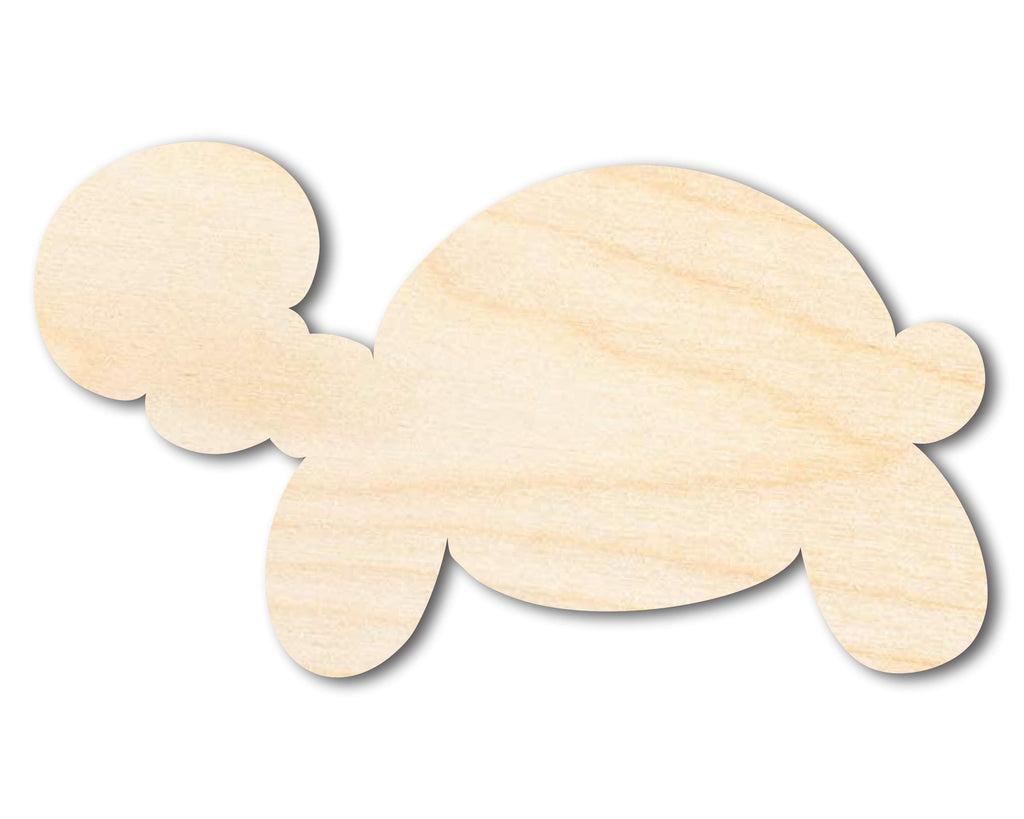 Unfinished Wood Balloon Turtle Shape | DIY Craft Cutout | up to 46" DIY