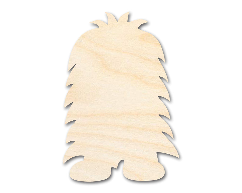 Unfinished Wood Shaggy Monster Shape | DIY Craft Cutout | up to 46" DIY