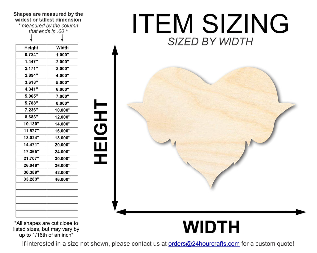 Unfinished Wood Ram Mascot Shape | DIY Craft Cutout | up to 46" DIY