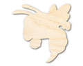 Unfinished Wood Hornet Mascot Shape | DIY Craft Cutout | up to 46" DIY