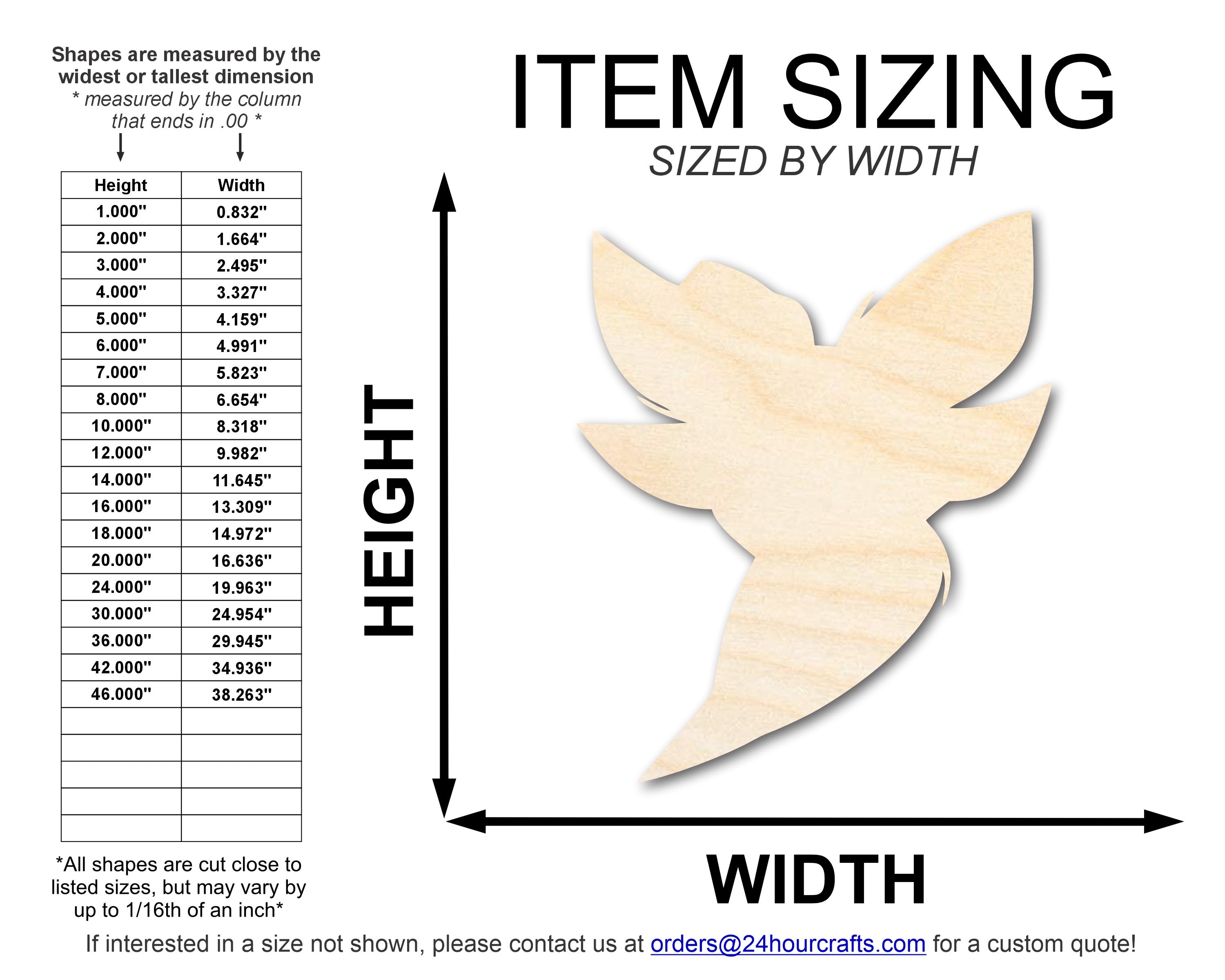 Unfinished Wood Hornet Mascot Shape | DIY Craft Cutout | up to 46" DIY