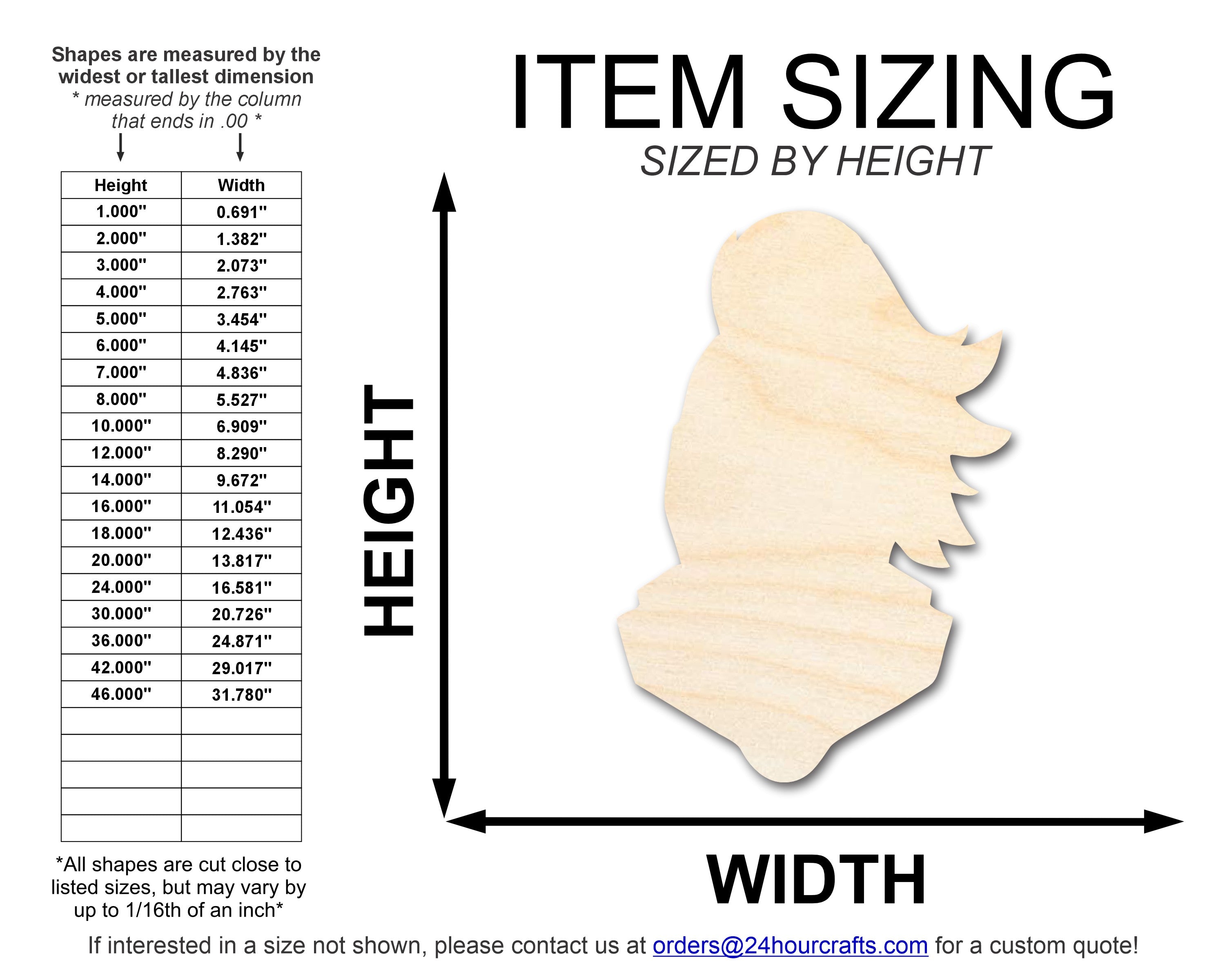 Unfinished Wood Knight Mascot Shape | DIY Craft Cutout | up to 46" DIY