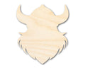 Unfinished Wood Viking Mascot Shape | DIY Craft Cutout | up to 46" DIY
