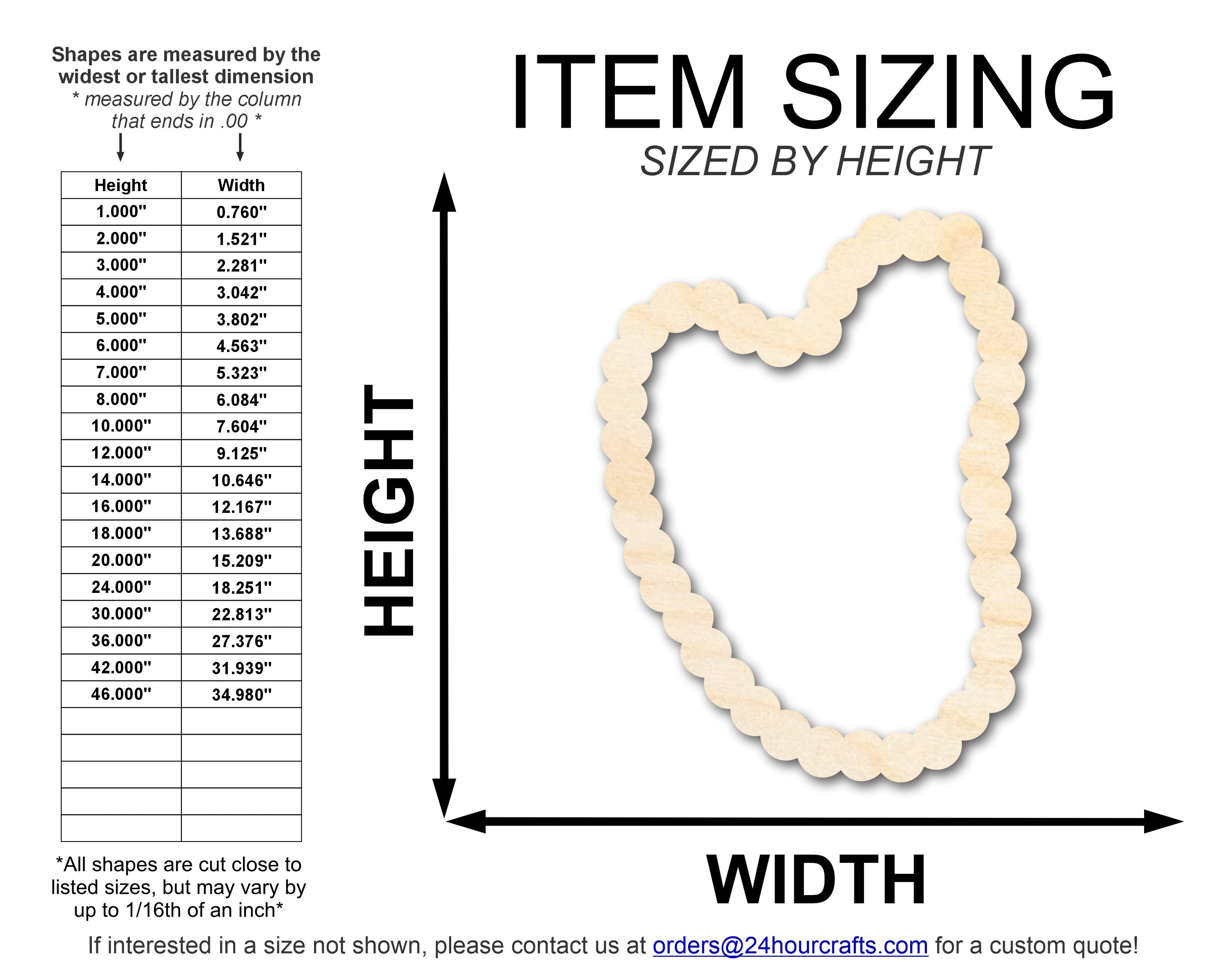 Unfinished Wood Beaded Necklace Shape | DIY Craft Cutout | up to 46" DIY