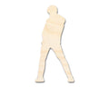 Unfinished Wood Male Idol Shape | DIY Craft Cutout | up to 46" DIY