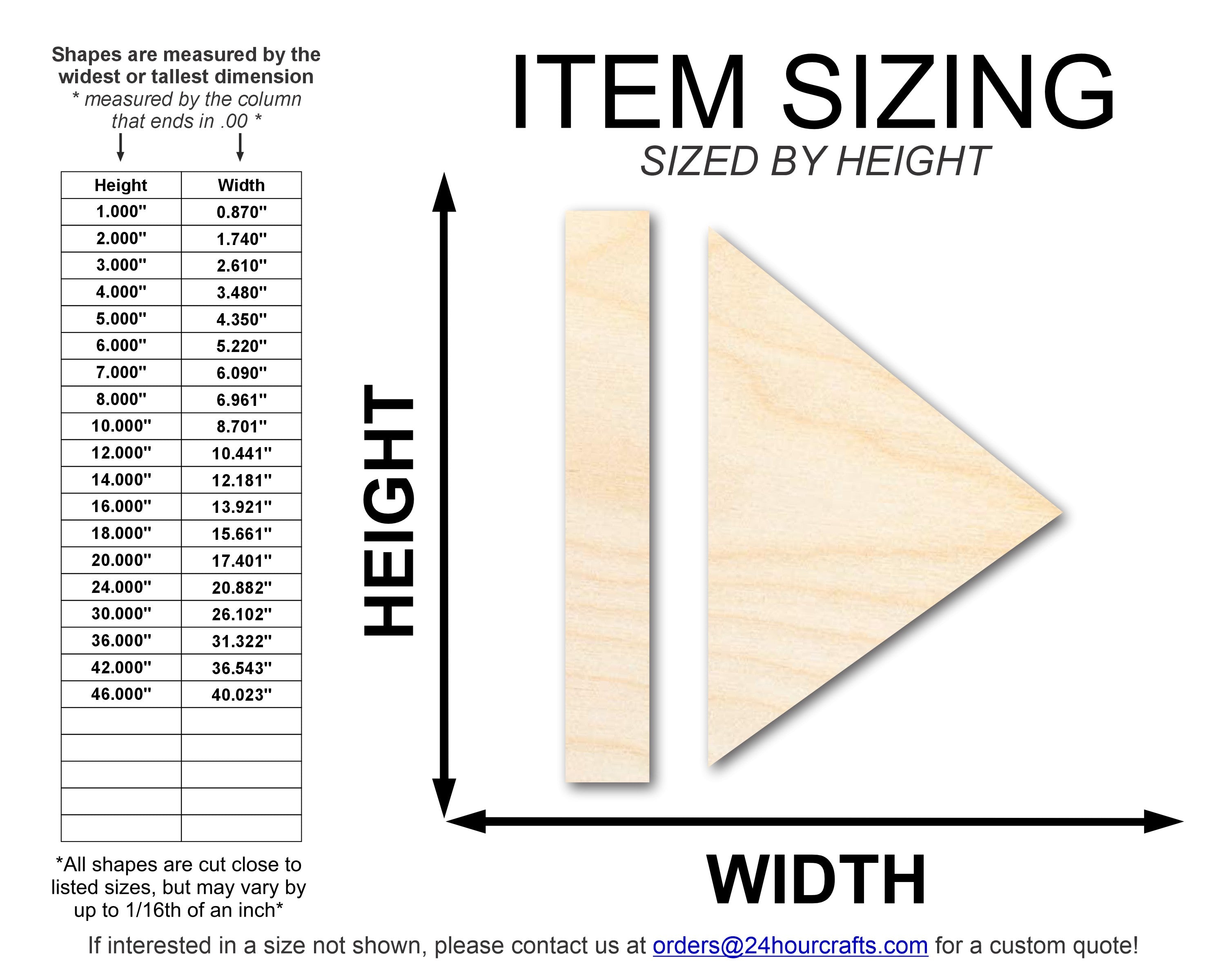 Unfinished Wood Play Pause Shape | DIY Craft Cutout | up to 46" DIY