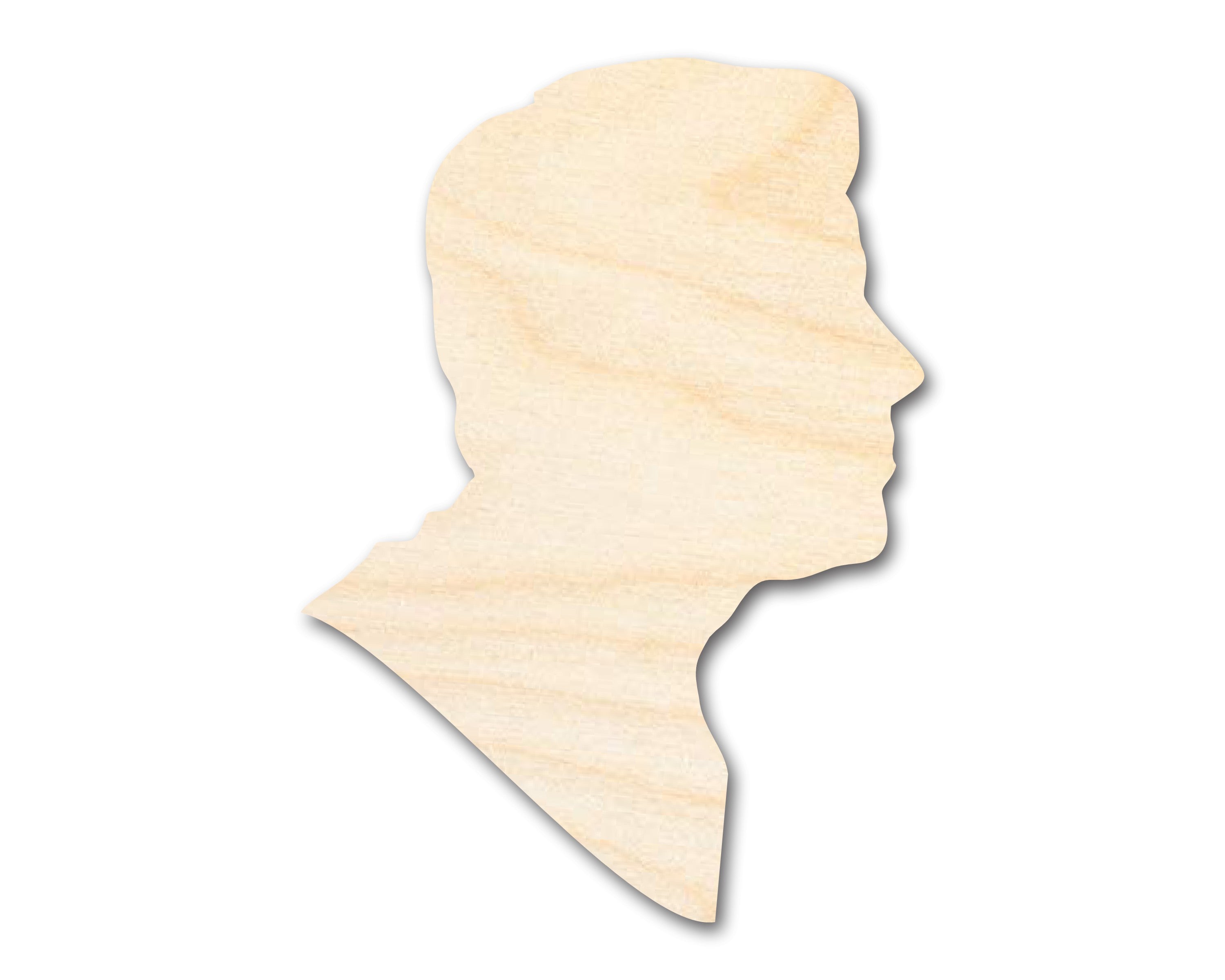 Unfinished Wood John F. Kennedy Shape | DIY Craft Cutout | up to 46" DIY