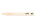 Unfinished Wood Lavender Garden Stake | DIY Craft Cutout | up to 24" DIY