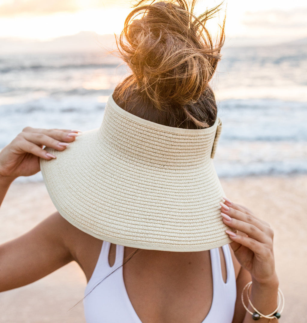 Foldable Wide Brim Bow Visor