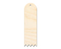 Unfinished Wood Rounded Zig Zag Bookmark Shape | DIY Craft Cutout | up to 12" DIY