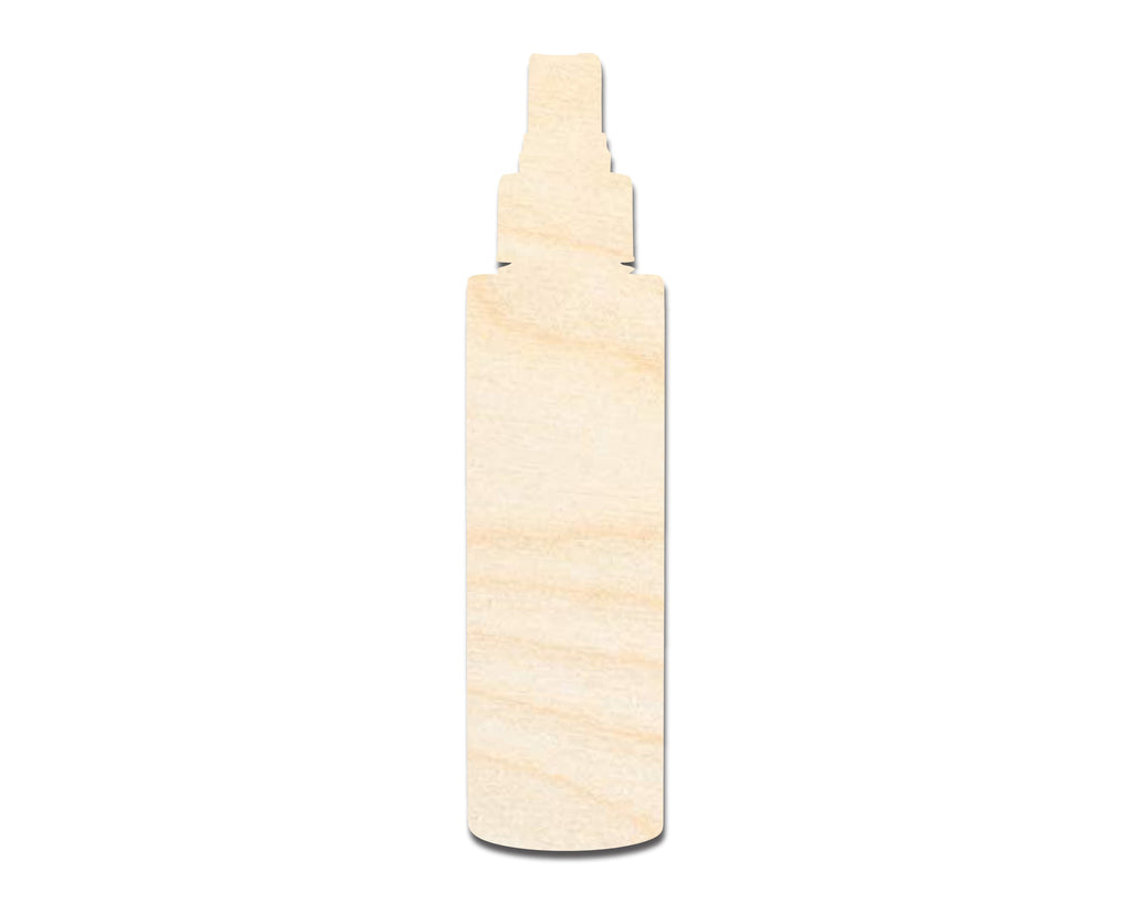 Unfinished Wood Facial Spray Shape | DIY Craft Cutout | up to 46" DIY