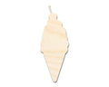 Unfinished Wood Ice Cream with Cherry Shape | DIY Craft Cutout | up to 46" DIY