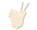 Unfinished Wood Chinese Takeout Shape | DIY Craft Cutout | up to 46" DIY