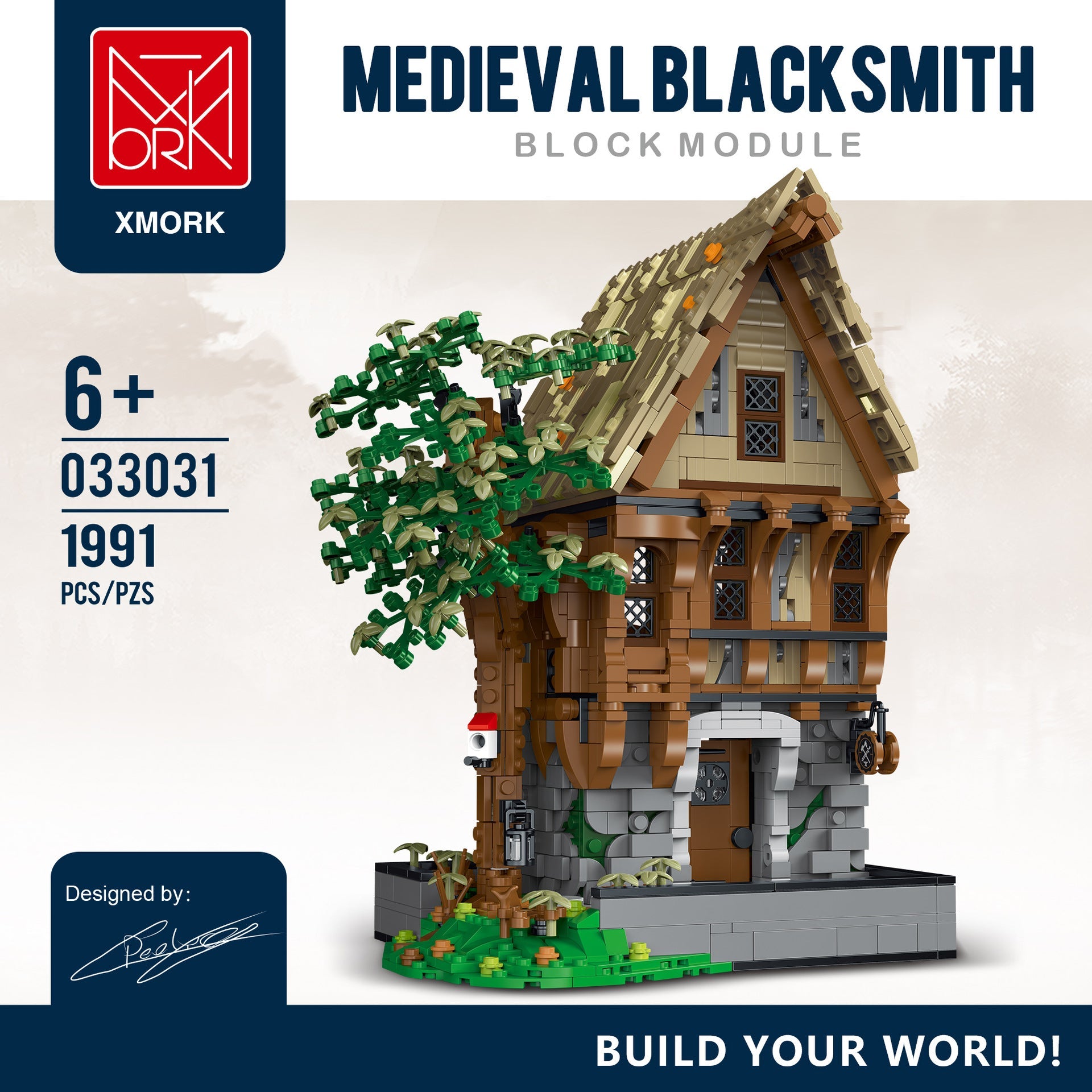 Creative Assembled Building Blocks With Lights