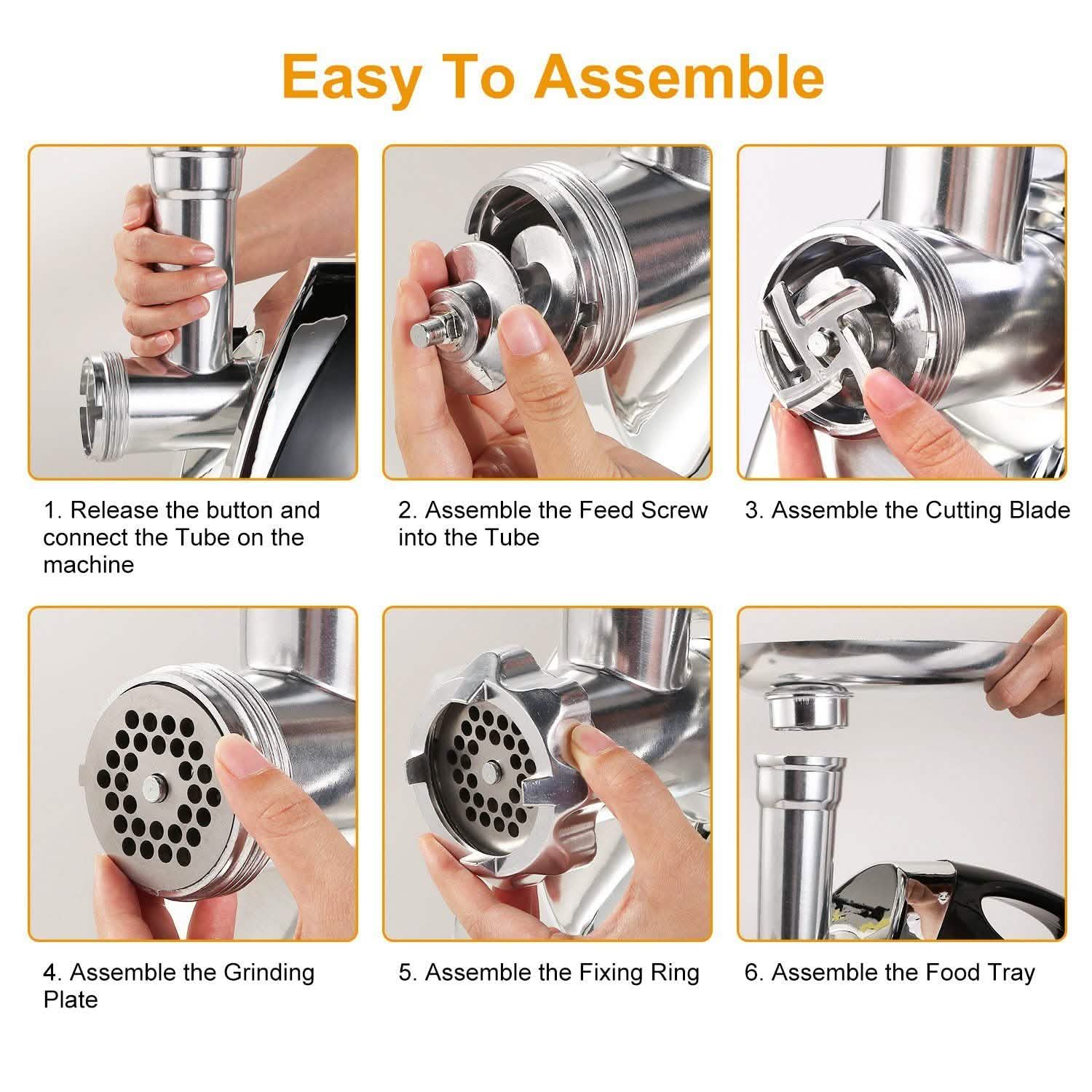 2800W Electric Meat Grinder Set