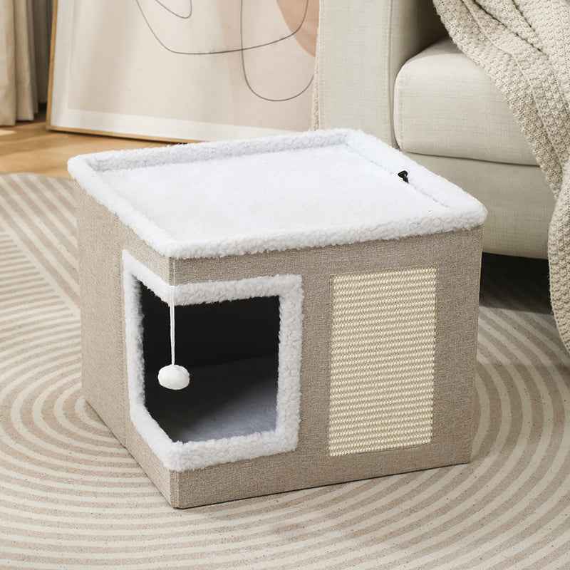 Pet Stool Pet Bed Indoor Foldable Storage Stool Cat Bed Dog Bed Factory