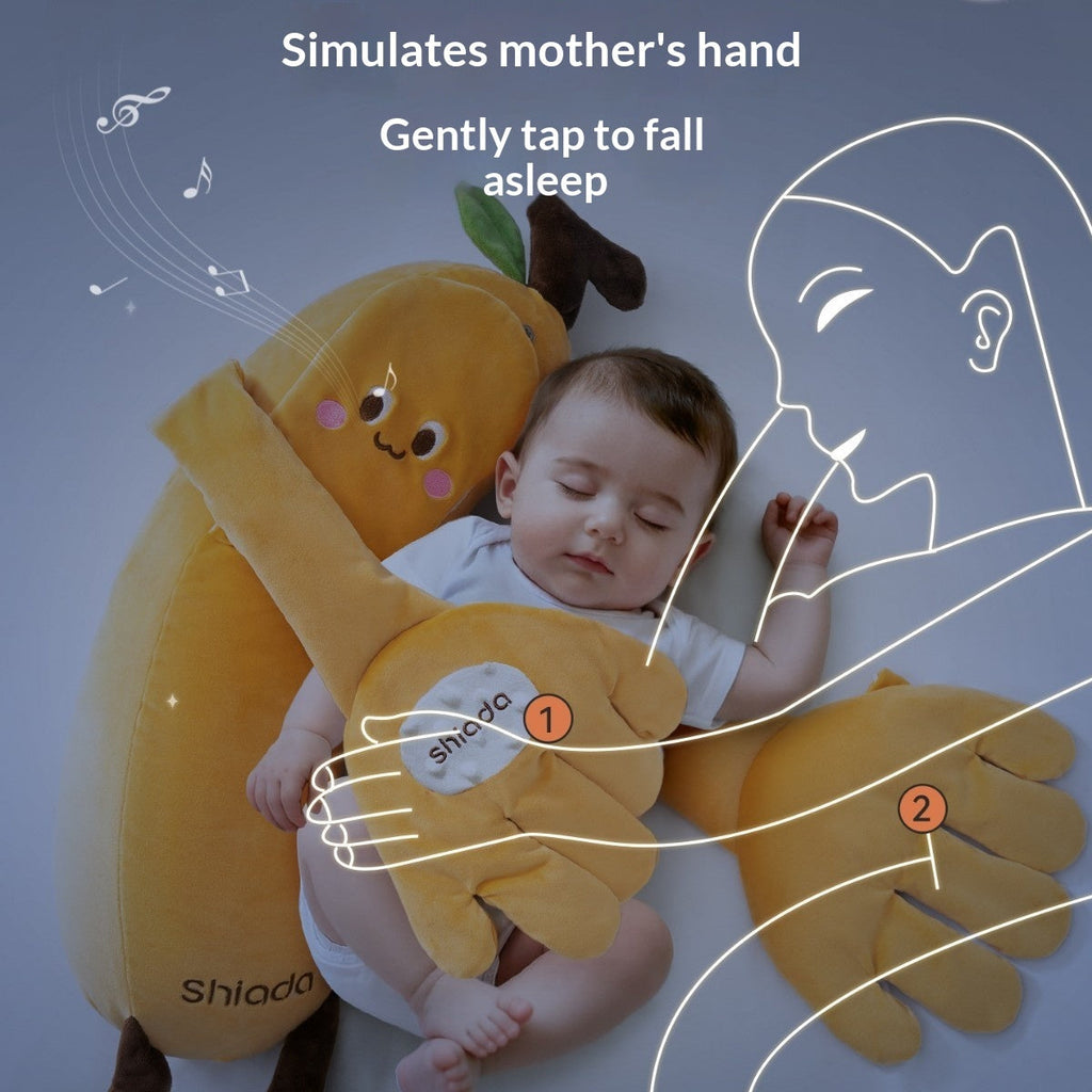 Baby Soothing Hand-Shaped Patting Sleep Aid Doll Pillow