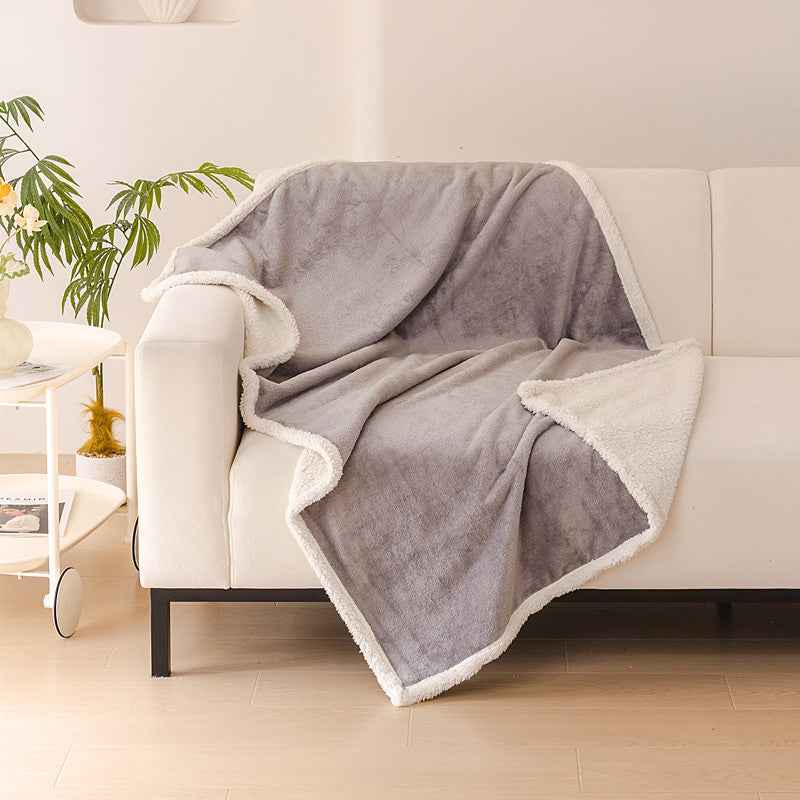 Pet waterproof blanket flannel comfortable cotton fleece Sherpa thick pet blanket