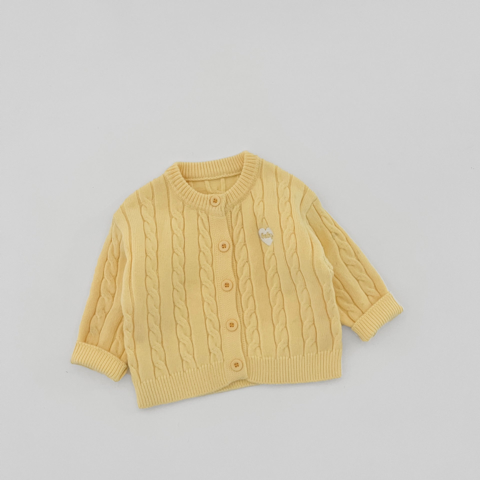 Twist-knit Cardigan Autumn Kids Clothing Outerwear