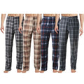 3-Pack: Men's Microfleece Assorted Pajama Pants