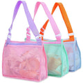 3-Piece: Mesh Toy Beach Bag