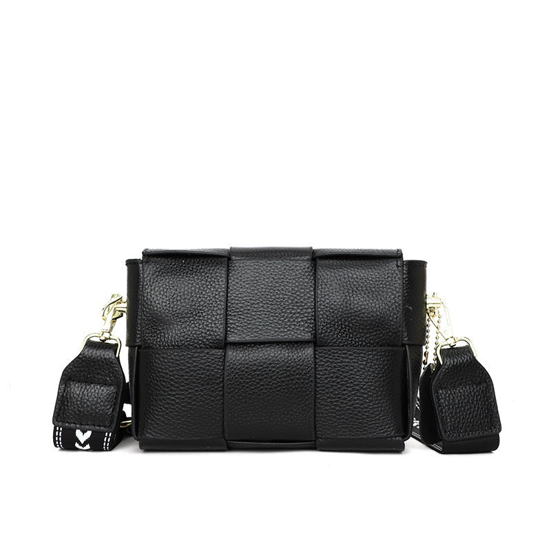 Margot Foldover Leather Crossbody - EveryNest