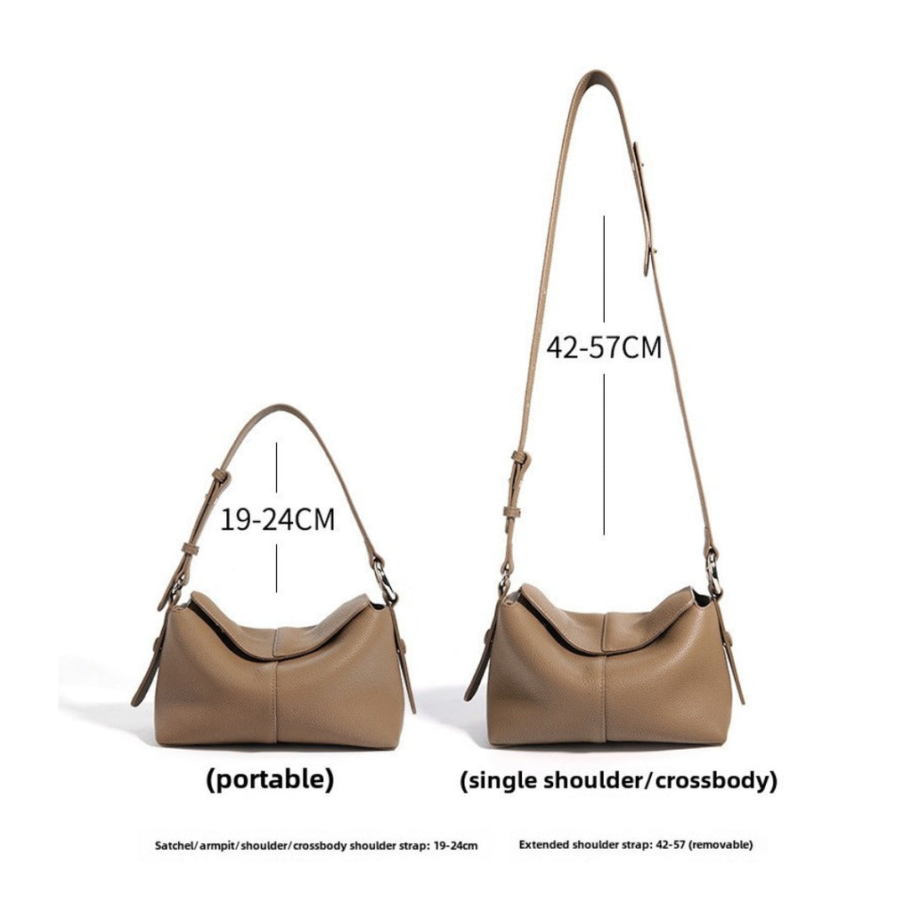 Elegant Underarm Bag – Genuine Leather Crossbody Bag & Small Shoulder Bags for Women | Commuter Shoulder Bag with Style and Functionality