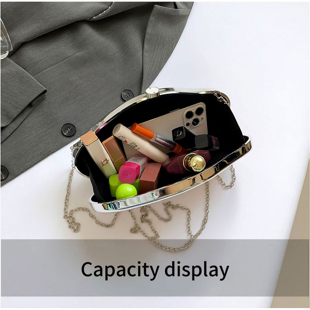 Shinny Acrylic Bag, Dinner Shoulder Crossbody Bag,