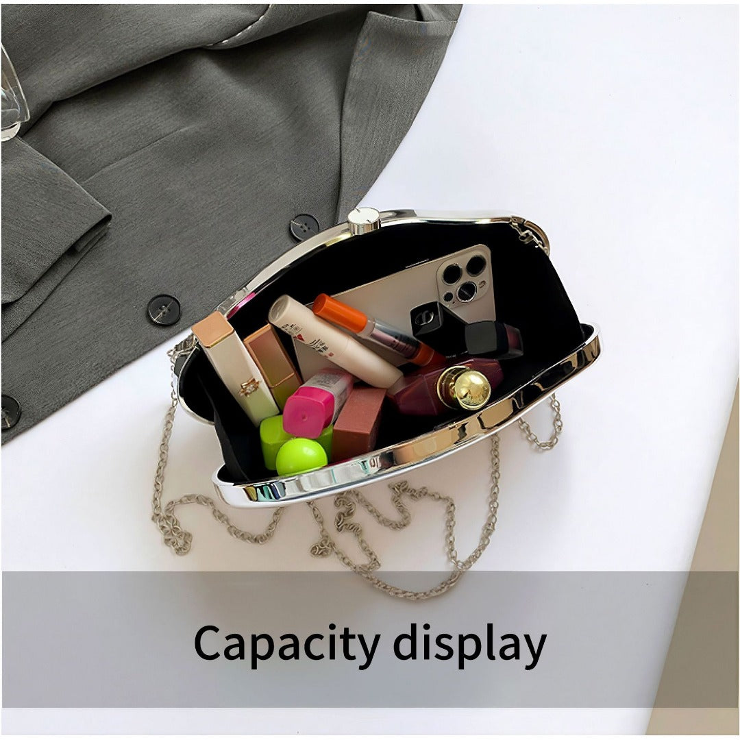 Shinny Acrylic Bag, Dinner Shoulder Crossbody Bag,
