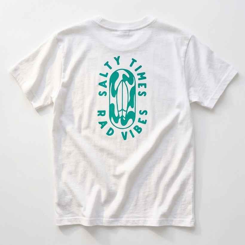 SALTY TIMES TEE - WHITE