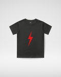 CRIMSON BOLT TEE - BLACK