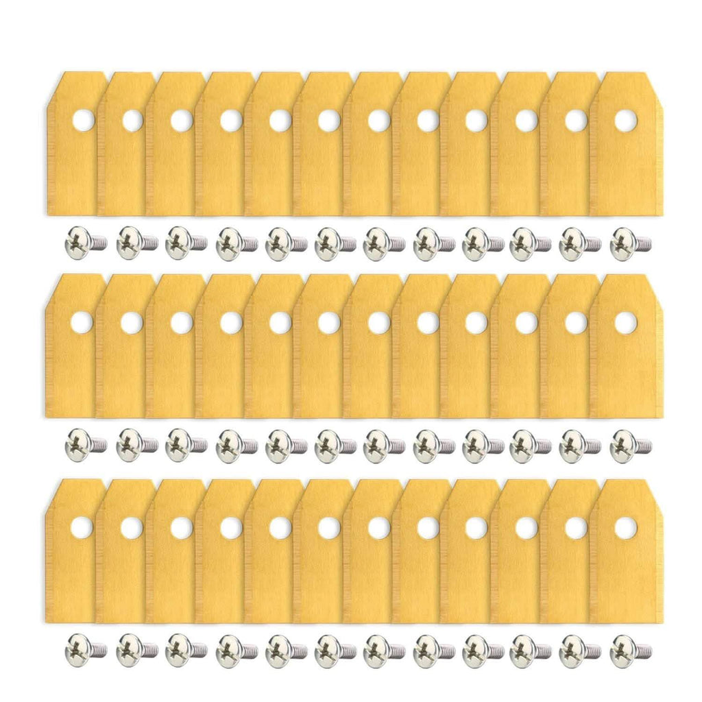 36-Pieces: Replacement Lawn Mower Blade