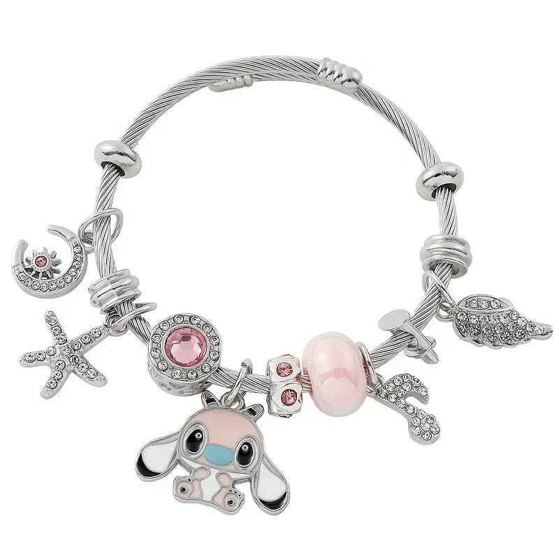 Stitch Cartoon Character Bracelet Wholesale